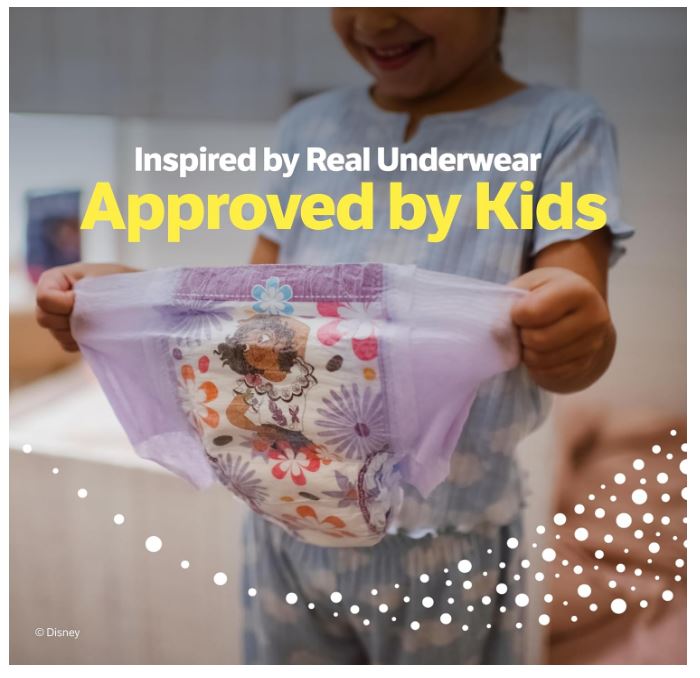 Boys' Nighttime Bedwetting Underwear, Size Large (68-95 lbs)