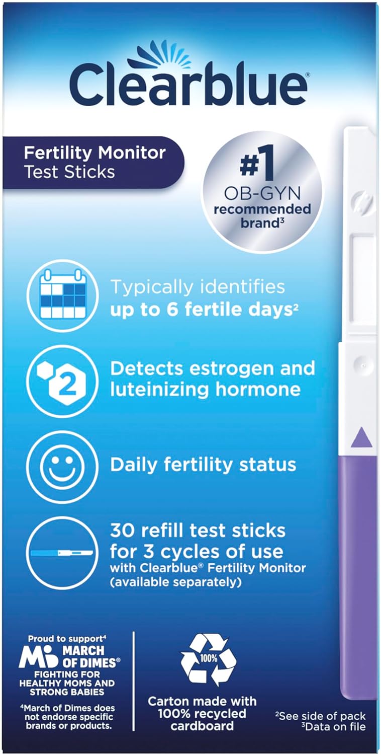 Clearblue Fertility Monitor Test Sticks