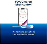 Clearblue & Natural Cycles Hormone-Free Birth Control Kit Starter Pack, 3 Month Subscription to The Natural Cycles app, 15 Digital Ovulation Tests, 1 Digital Basal Thermometer