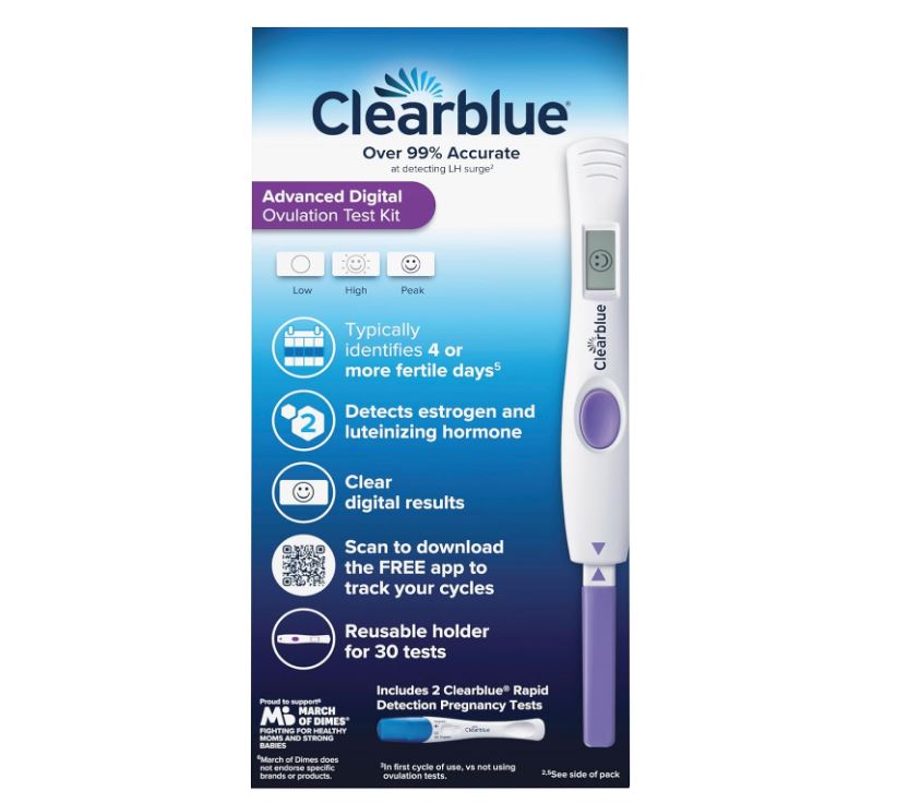 Advanced Digital Ovulation Test Kit, 32 Ct