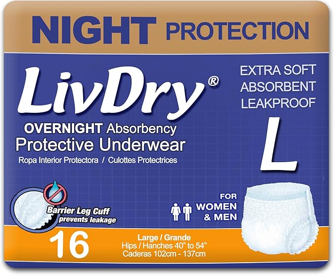 Overnight Protective Underwear Large size