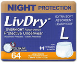 Overnight Protective Underwear Large size