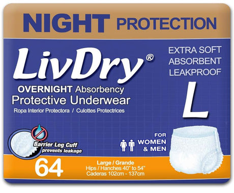 Overnight Protective Underwear Large size