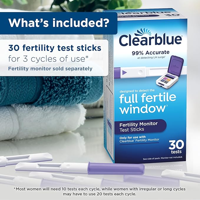 Clearblue Fertility Monitor Test Sticks