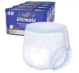 Adult Incontinence Underwear, Max Absorbent Adult Diapers with Leak Protection, X-Large