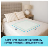Bed Pads Disposable Adult, Heavy Duty Chux Pads, 36x36, 50 Count, Incontinence Bed Pads for Adults, Chucks Underpads Extra Large, Disposable Bed Pads for Incontinence, Pee Pads