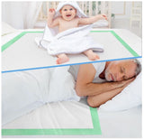 50 Count Hospital Grade 130 Gram 36” x 36” Max Absorbency Disposable Underpads, Leakproof Quick Drying XXXL Bed Pads Disposable for Adults, Kids, Pets Incontinence Pads, Pee Pads
