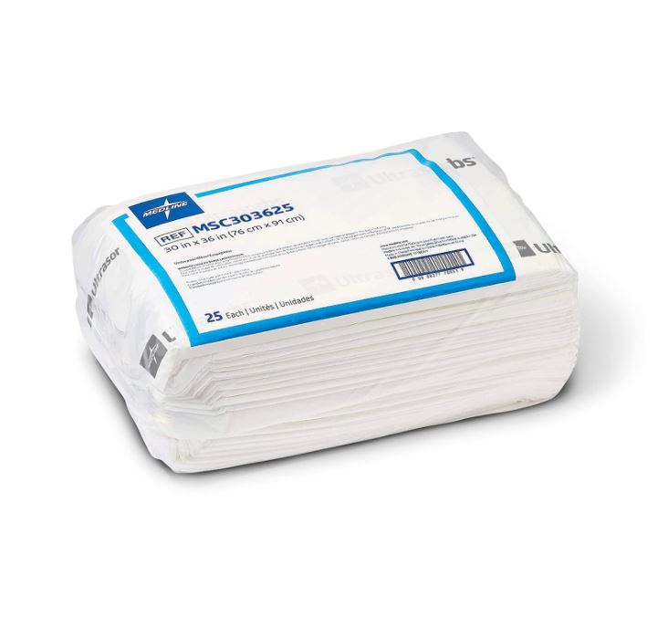 Bed Pads Disposable Adult, Advanced+ Premium Ultra Thick, 30x36, 25 Count, Chucks Pads Disposable Adult, Heavy Duty Chux Pads, for Incontinence, Full Body Coverage