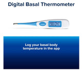 Clearblue & Natural Cycles Hormone-Free Birth Control Kit Starter Pack, 3 Month Subscription to The Natural Cycles app, 15 Digital Ovulation Tests, 1 Digital Basal Thermometer