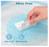 50 Count 30" x 36" or 36" x 36" Super Absorbency Disposable Underpads - Leakproof Quick Drying Pads for Baby, Puppy & Adults, Bed Pads, Incontinence & Dog Pee