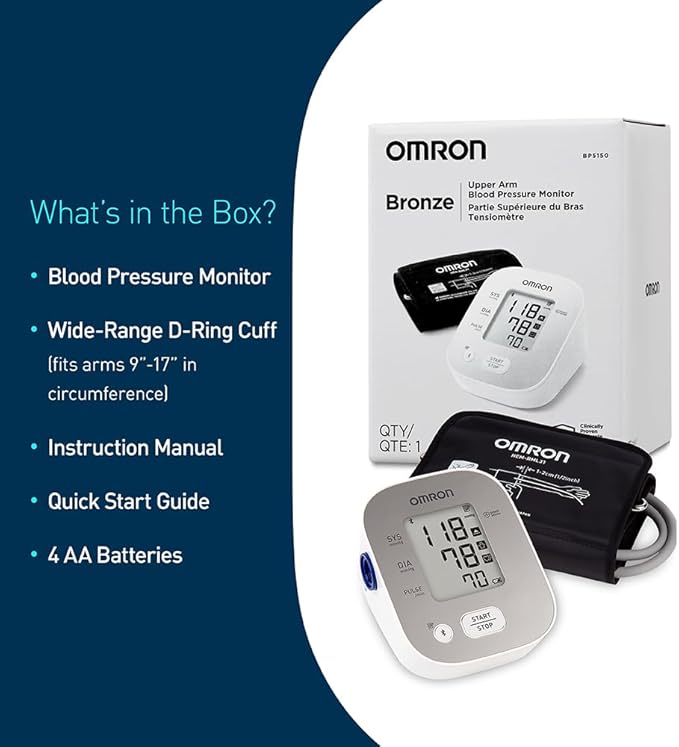 OMRON Bronze Upper Arm Blood Pressure Monitor