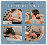 Lifepro Infrared & Red Light Therapy Device for Joints & Muscles Pain Relief, Portable Near Infrared Light for Body & Face Inflammation, Compact & Effective Design - Use 3 wavelengths