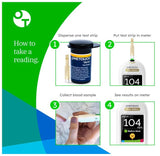 Test Strips for Diabetes Value Pack - 90/180 Count - for Blood Sugar Monitor - Home Self Glucose Testing - 3 Boxes, 30 Strips Per Pack