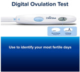 Clearblue & Natural Cycles Hormone-Free Birth Control Kit Starter Pack, 3 Month Subscription to The Natural Cycles app, 15 Digital Ovulation Tests, 1 Digital Basal Thermometer