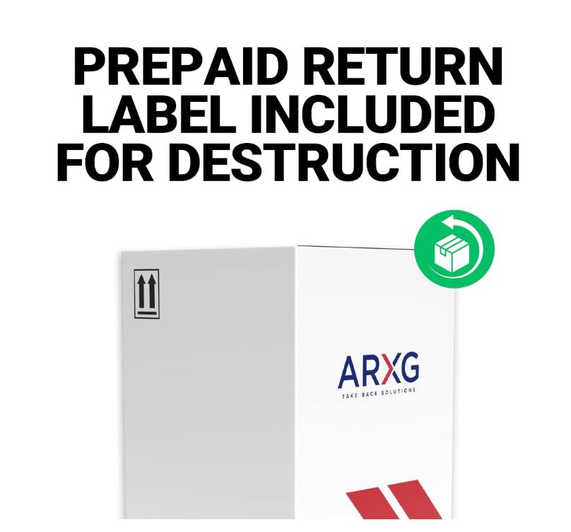 1.5qt (1PK) Mail-in Take Back Sharps Containers with Destruction Services for Safe & Environmentally-Responsible Needle Disposal | Home, Personal, Travel, and Professional Use