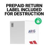 1.5qt (1PK) Mail-in Take Back Sharps Containers with Destruction Services for Safe & Environmentally-Responsible Needle Disposal | Home, Personal, Travel, and Professional Use