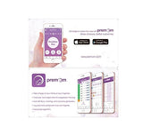 Ovulation Test Strips and Pregnancy Test Strips Combo Kit