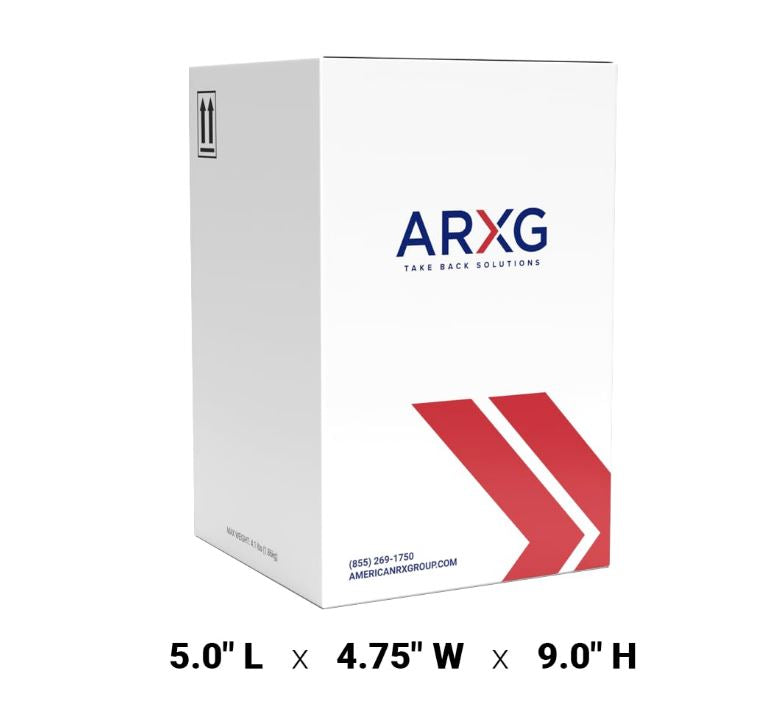 1.5qt (1PK) Mail-in Take Back Sharps Containers with Destruction Services for Safe & Environmentally-Responsible Needle Disposal | Home, Personal, Travel, and Professional Use